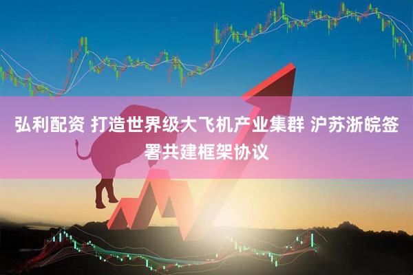 弘利配资 打造世界级大飞机产业集群 沪苏浙皖签署共建框架协议