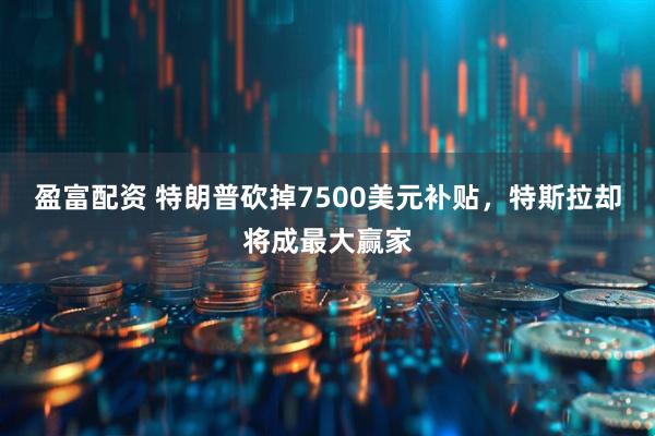 盈富配资 特朗普砍掉7500美元补贴，特斯拉却将成最大赢家